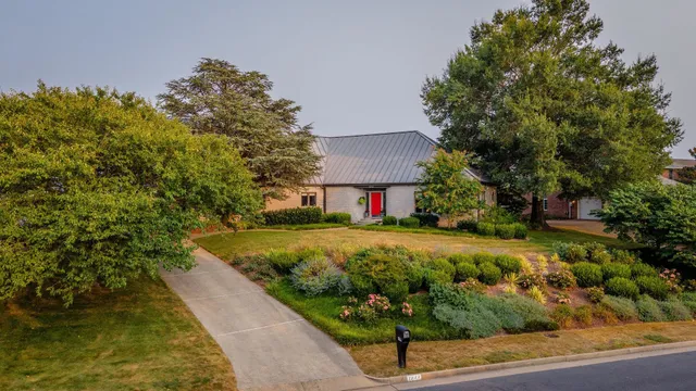 a view of a door of the house and outdoor space