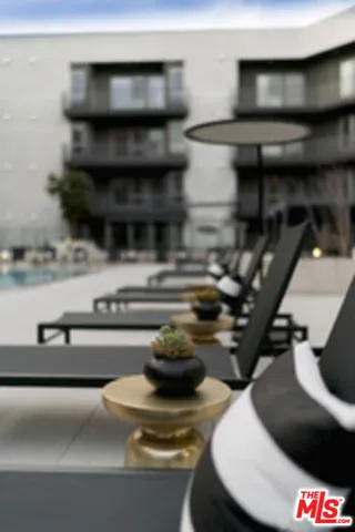 a view of balcony with city view