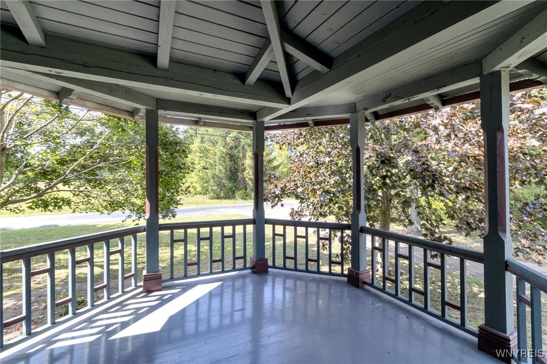 7745 Westphalinger Road Clarence, NY 14051 - Photo 6 of 50 octagonal front porch