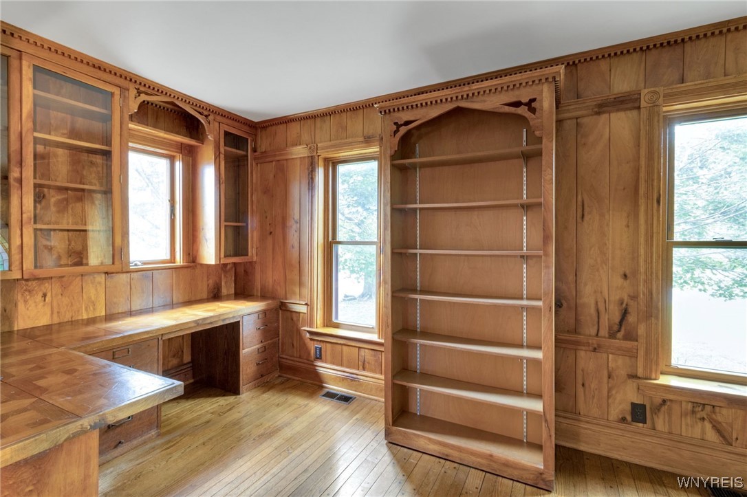 7745 Westphalinger Road Clarence, NY 14051 - Photo 10 of 50 front room den with built in desk