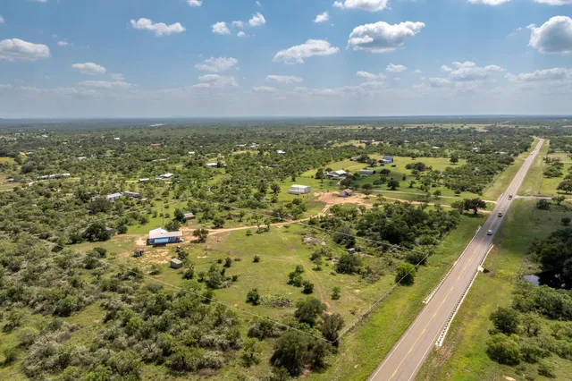 a view of a city with lots of trees