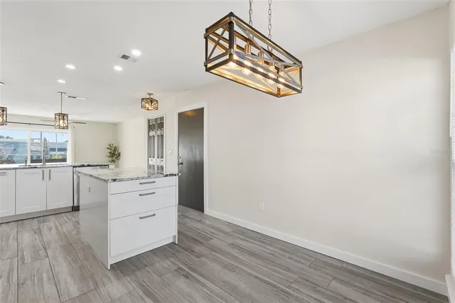 a room with storage and utility