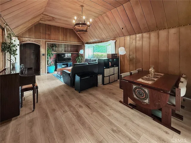 a view of a livingroom with furniture and a rug