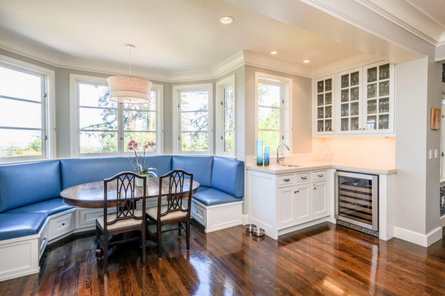 426 El Arroyo Road Hillsborough, CA 94010 - Photo 15 of 50 a living room with furniture and windows
