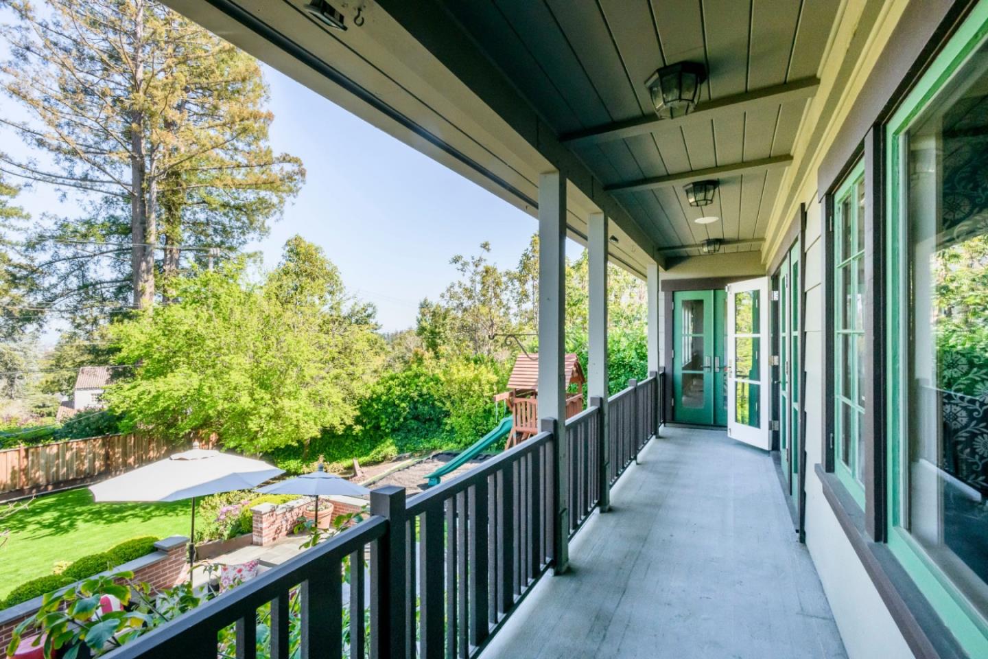 426 El Arroyo Road Hillsborough, CA 94010 - Photo 36 of 50 a view of a patio