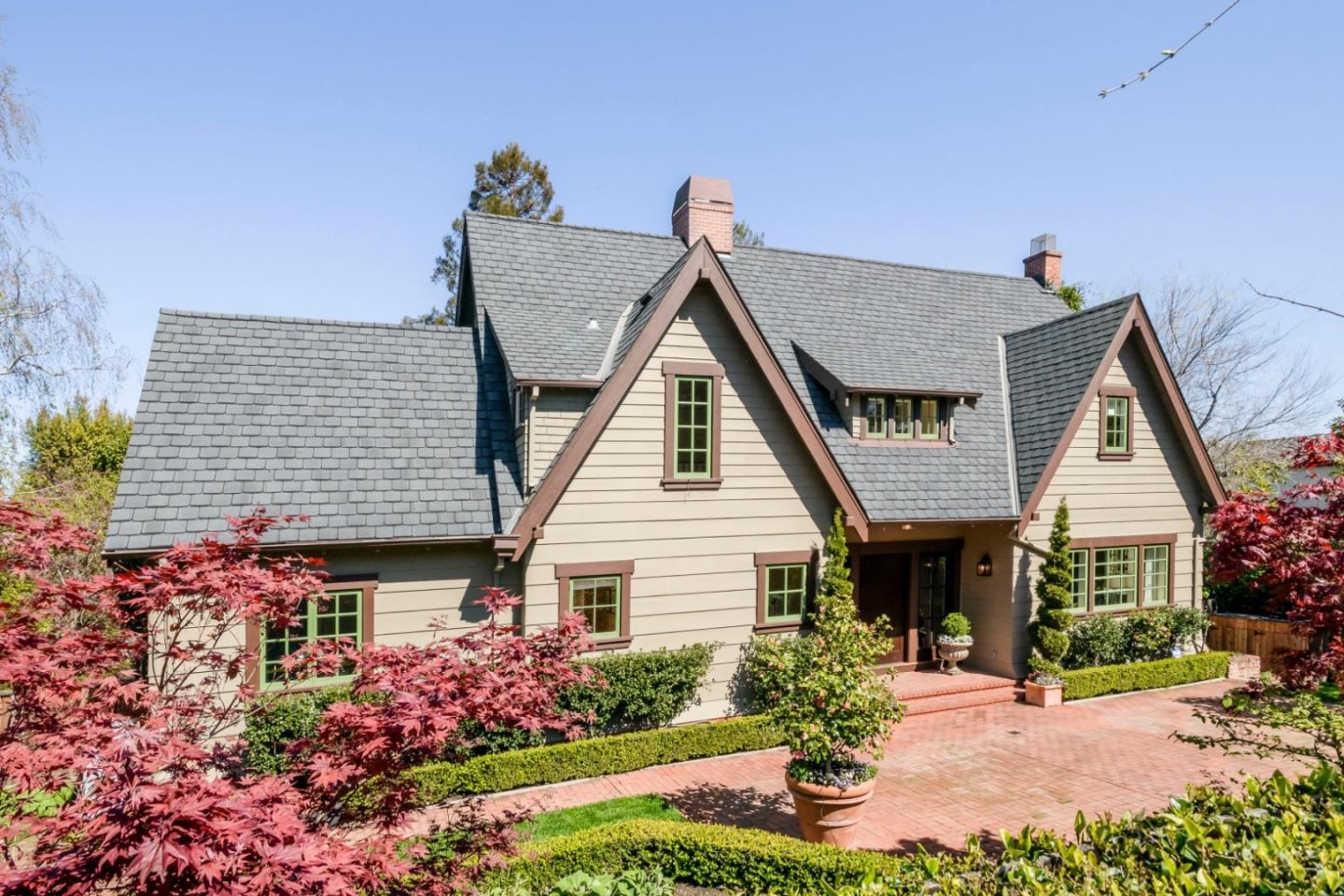 426 El Arroyo Road Hillsborough, CA 94010 - Photo 5 of 50 a view of a house with yard and garden