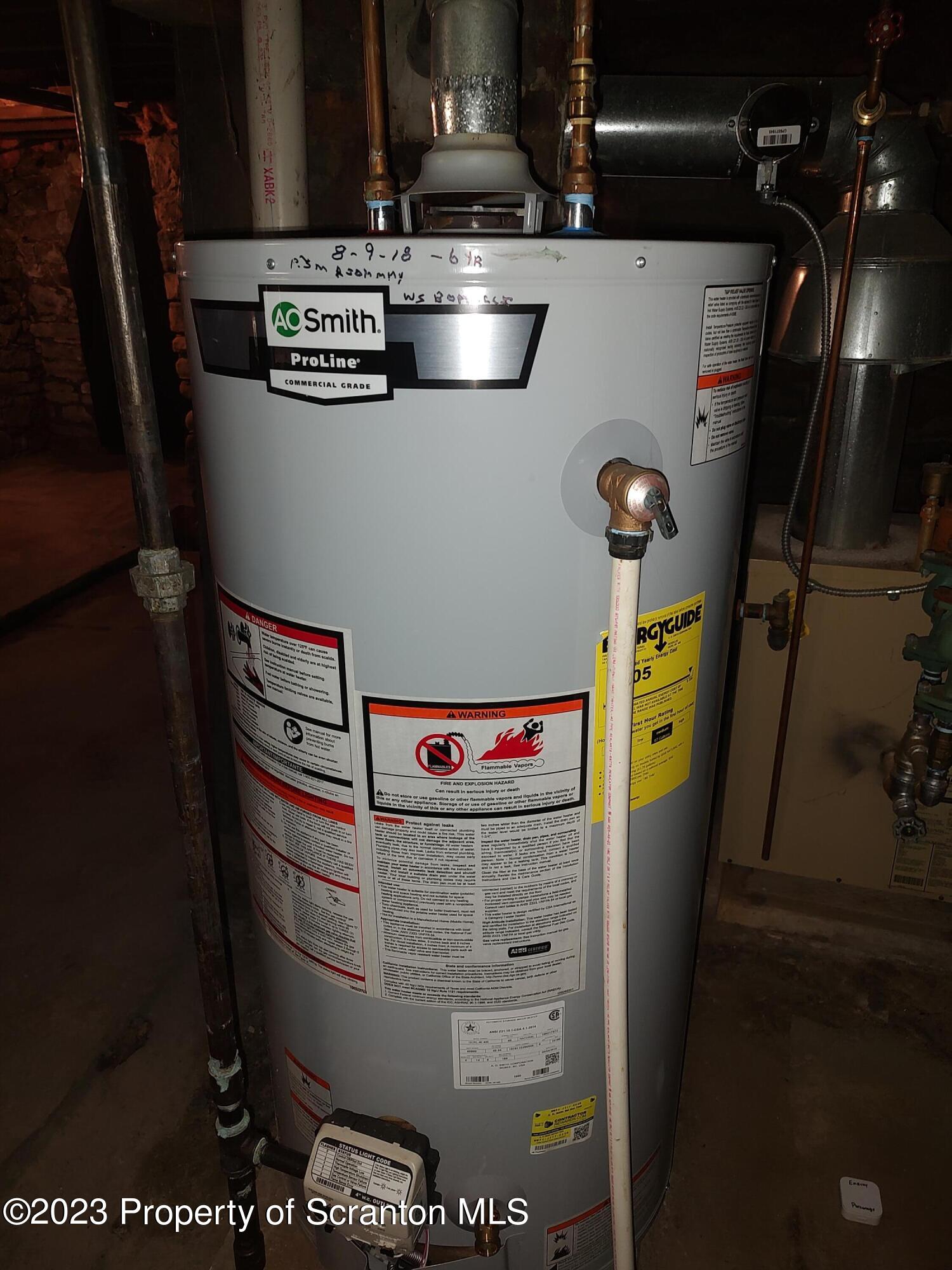 940 South Main Street Scranton, PA 18517 - Photo 32 of 33 Water Heater