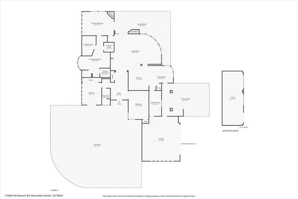 $1,100,000 | 71248 Flat Branch, Mountain Center, CA 92561