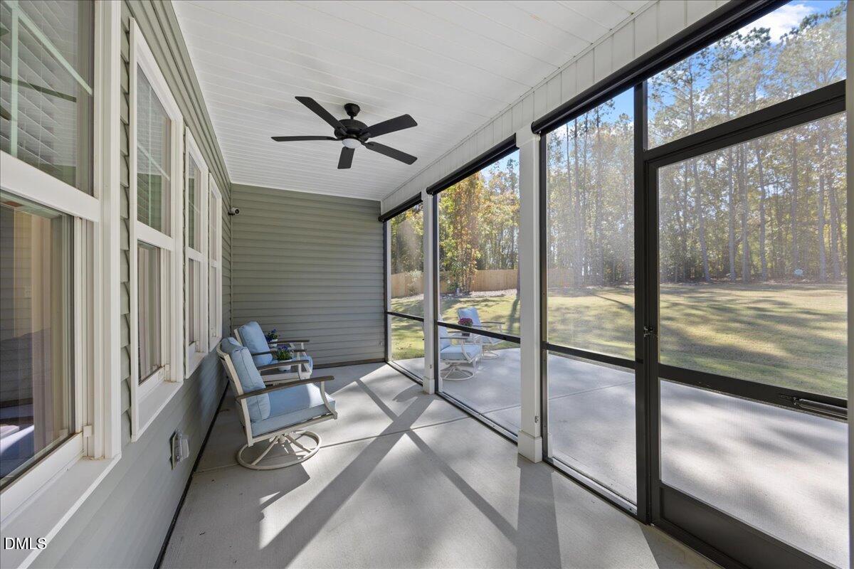 189 Red River Drive Selma, NC 27576 - Photo 25 of 31 a view of an entryway with a balcony