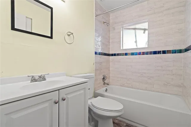 a backyard of a house