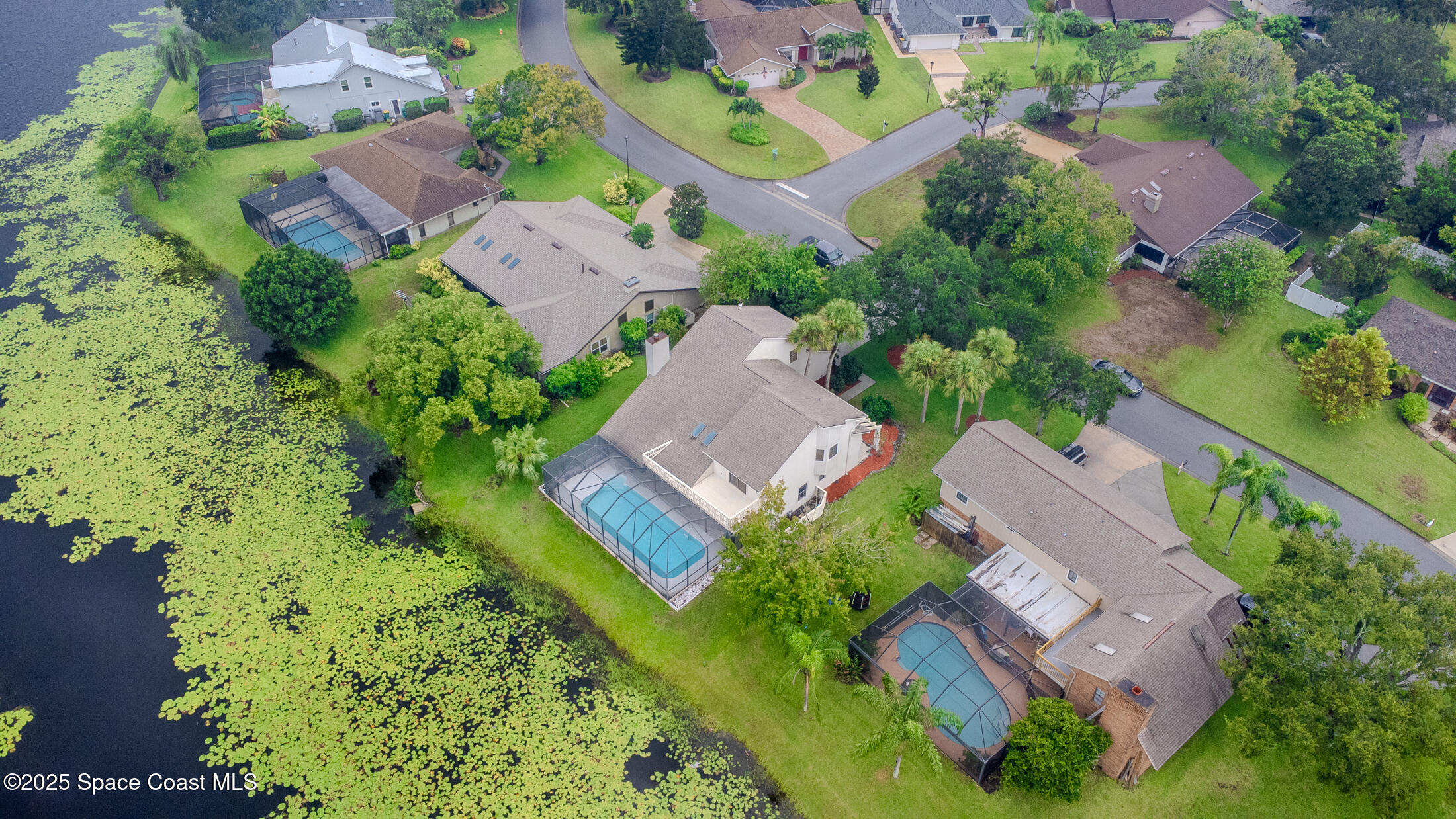 369 Crystal Lake Drive Melbourne, FL 32940 - Photo 33 of 41 Aerial3 (3)