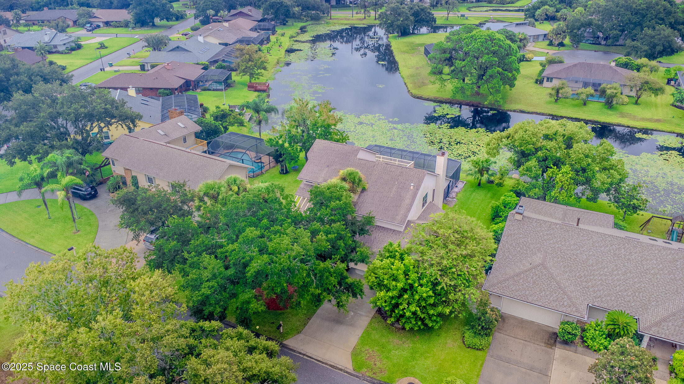 369 Crystal Lake Drive Melbourne, FL 32940 - Photo 36 of 41 Aerial1 (2)