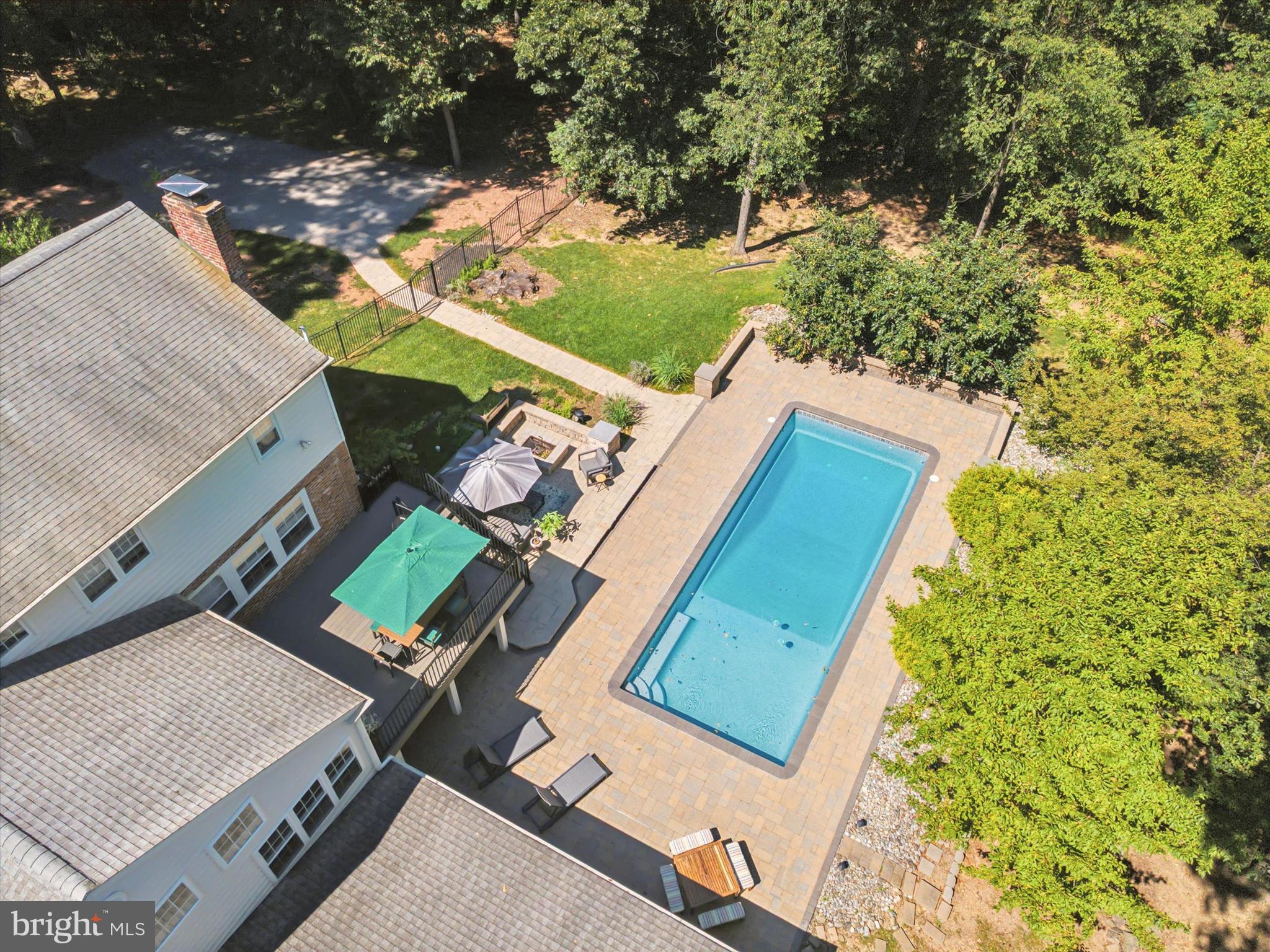 570 Fletcher Road Wayne, PA 19087 - Photo 14 of 54 a view of a yard with an outdoor space