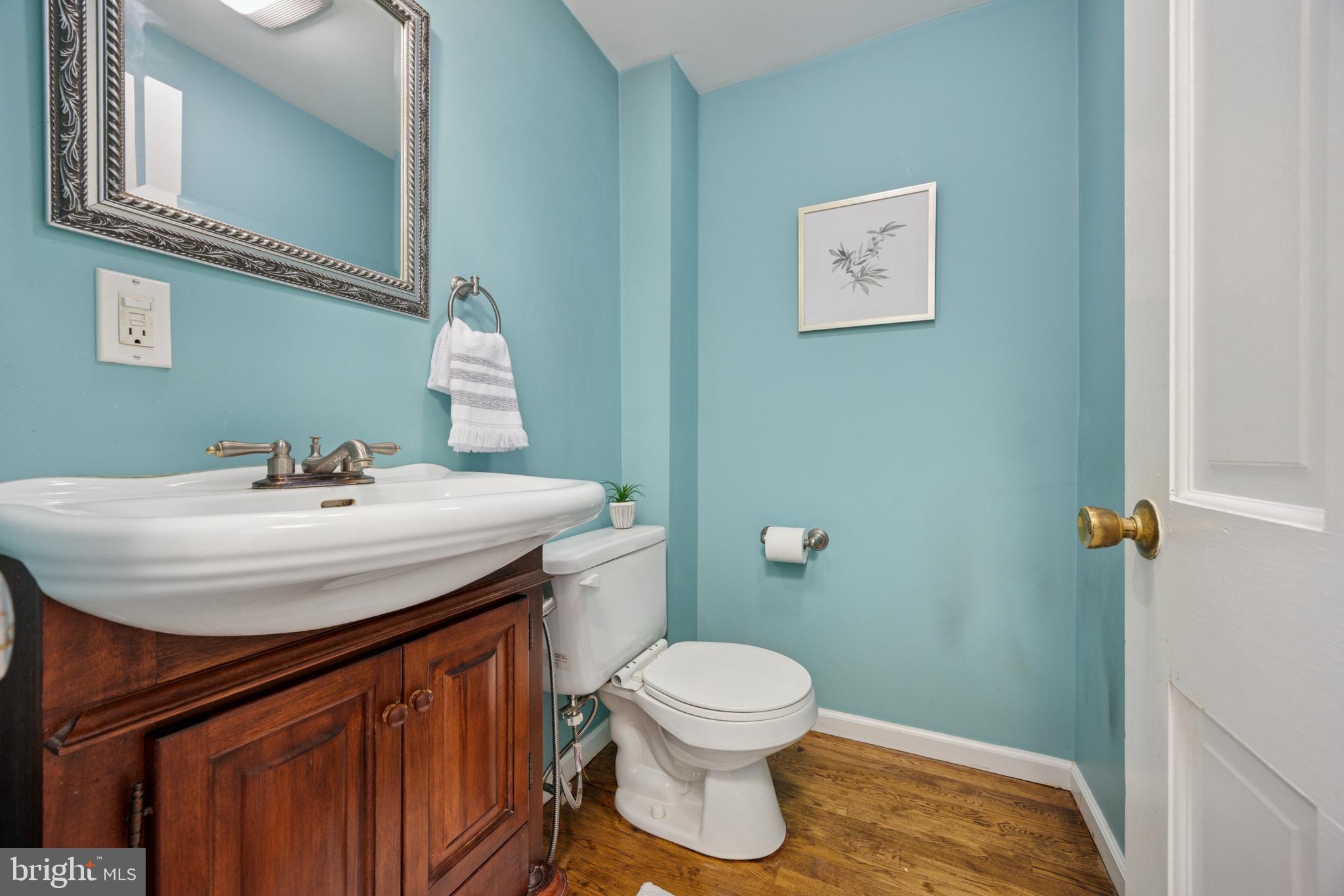 570 Fletcher Road Wayne, PA 19087 - Photo 38 of 54 a bathroom with a sink and a toilet