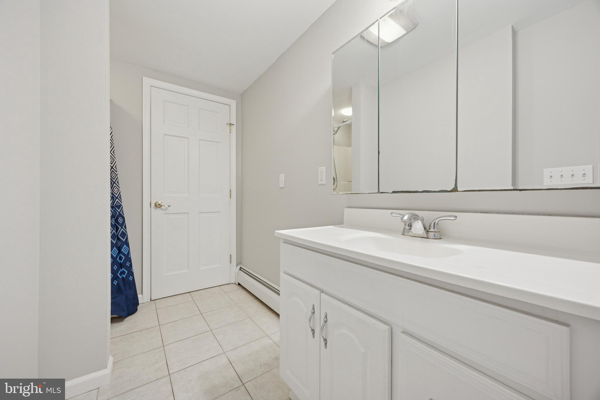 570 Fletcher Road Wayne, PA 19087 - Photo 54 of 54 a bathroom with a sink and a mirror
