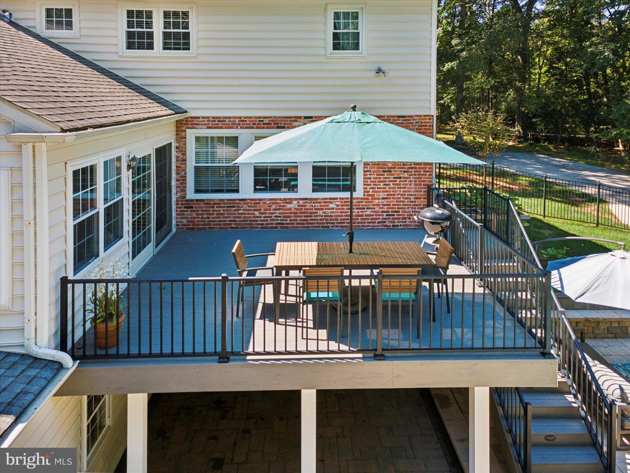 570 Fletcher Road Wayne, PA 19087 - Photo 10 of 54 a balcony with table and chairs