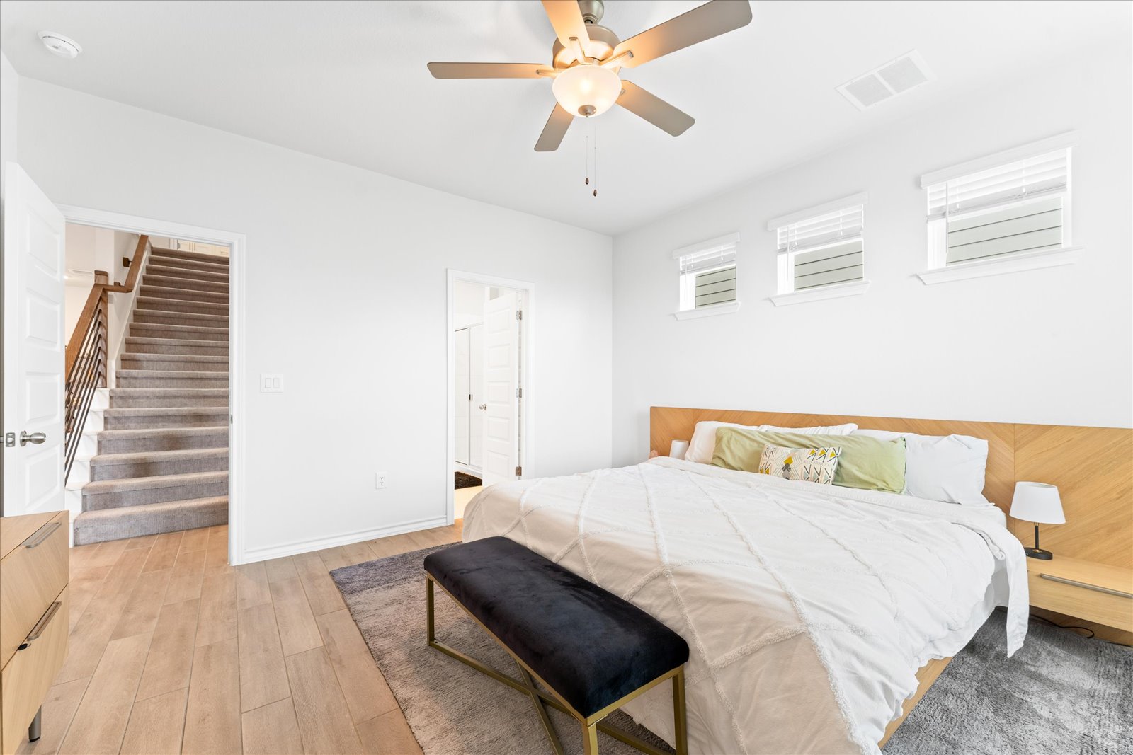 4607 Sweet Annie Path Austin, TX 78723 - Photo 14 of 29 Bedroom with abundance of natural light and a ceiling fan