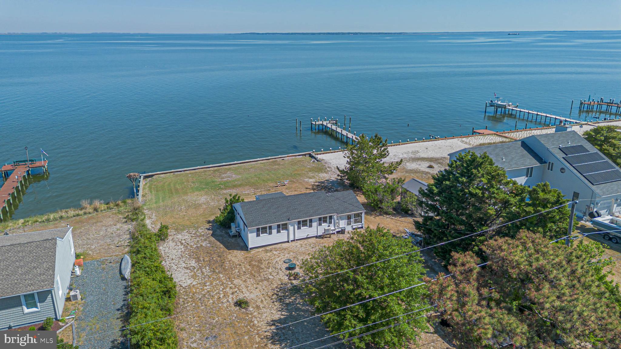 11152 Roland Parks Road Deal Island, MD 21821 - Photo 36 of 42 an aerial view of a house with outdoor space