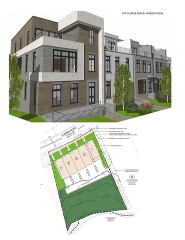 a view of building with yard