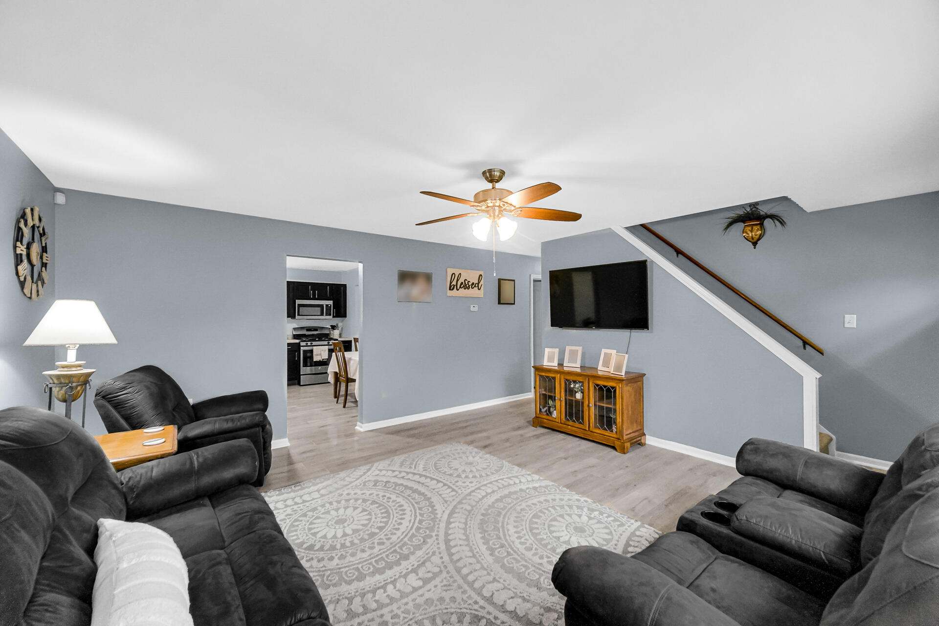 705 Juniper Road Valparaiso, IN 46385 - Photo 4 of 21 a living room with furniture and a flat screen tv