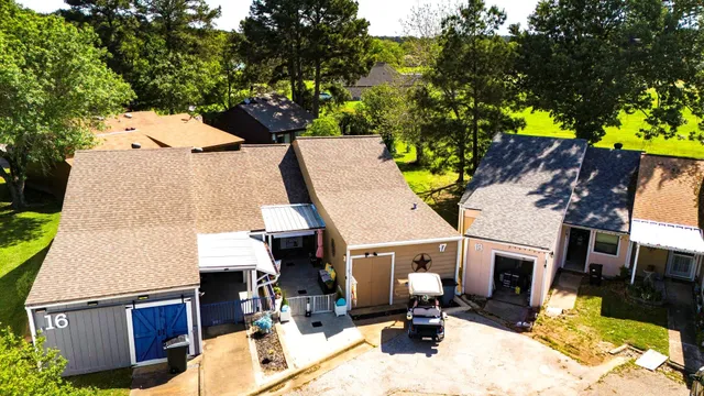 swimming pool view with a outdoor seating space