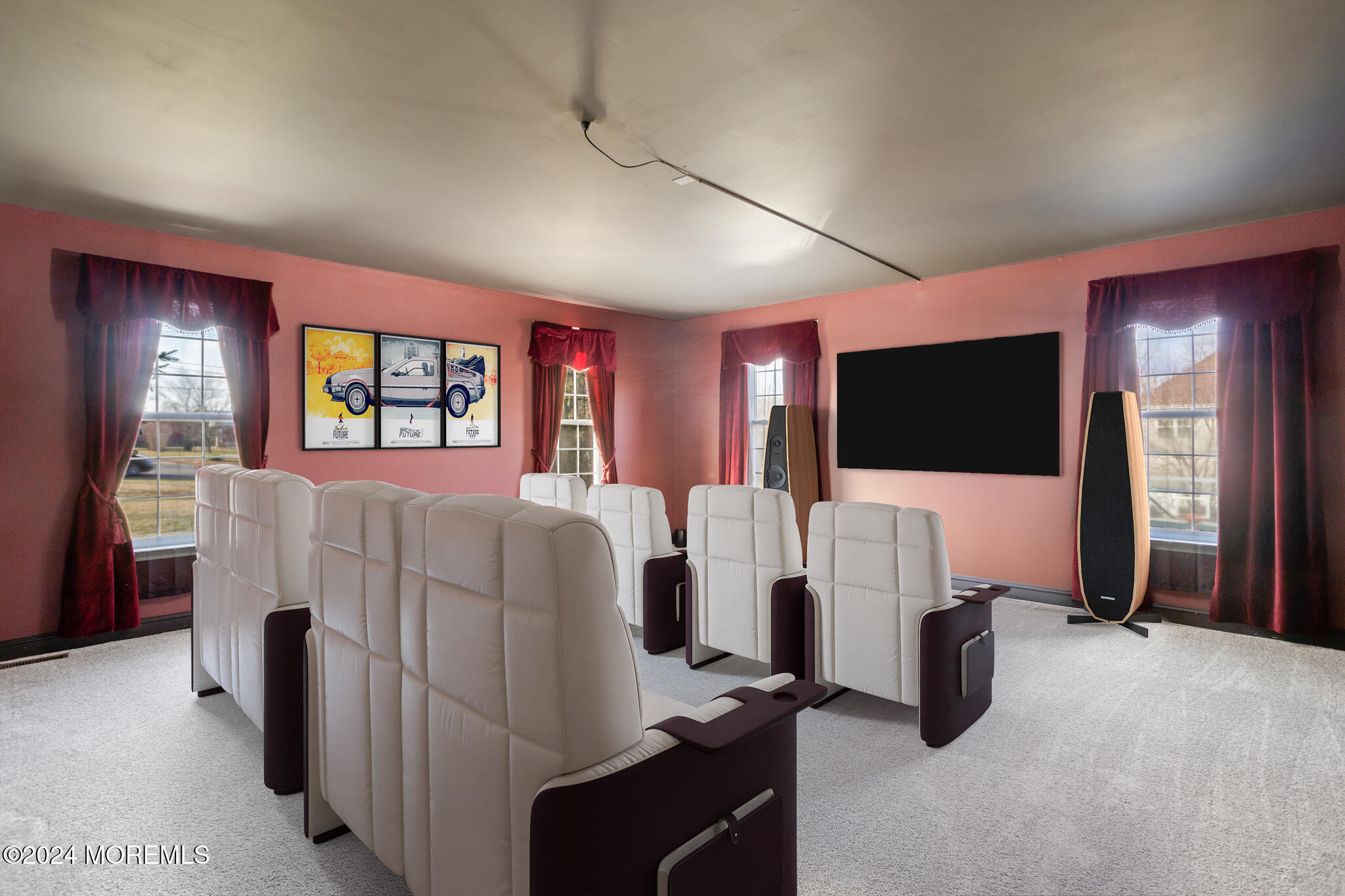 115 Holmes Mill Road Cream Ridge, NJ 08514 - Photo 13 of 49 a living room with furniture and a flat screen tv