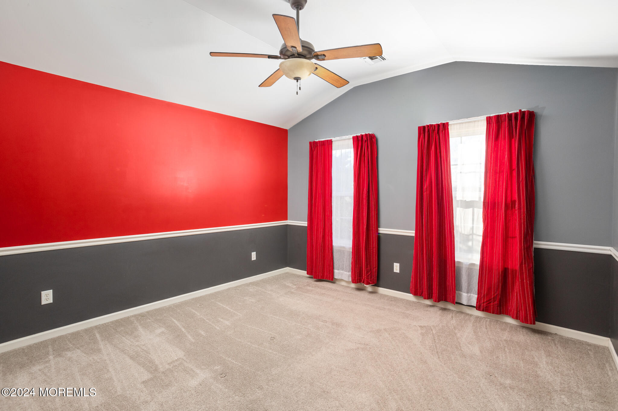 115 Holmes Mill Road Cream Ridge, NJ 08514 - Photo 30 of 49 a view of a room with a window and a projector