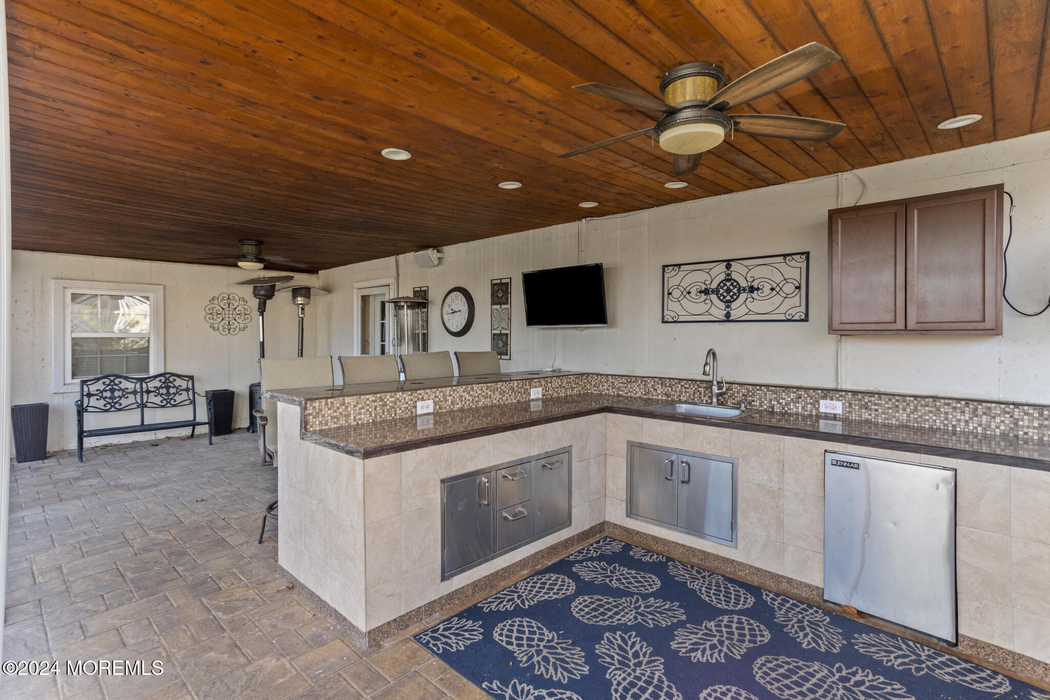 115 Holmes Mill Road Cream Ridge, NJ 08514 - Photo 41 of 49 a kitchen with stainless steel appliances granite countertop a sink and cabinets