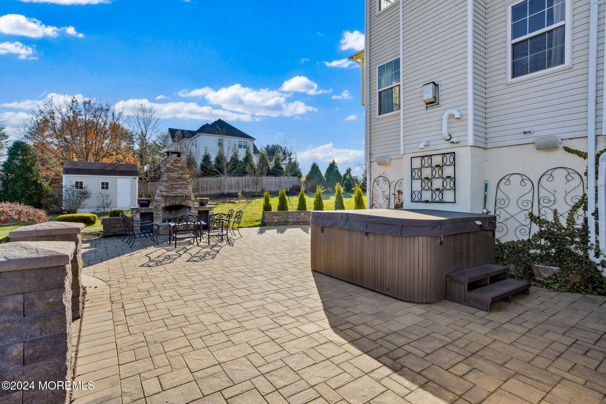 115 Holmes Mill Road Cream Ridge, NJ 08514 - Photo 43 of 49 a view of a swimming pool with a lounge chair