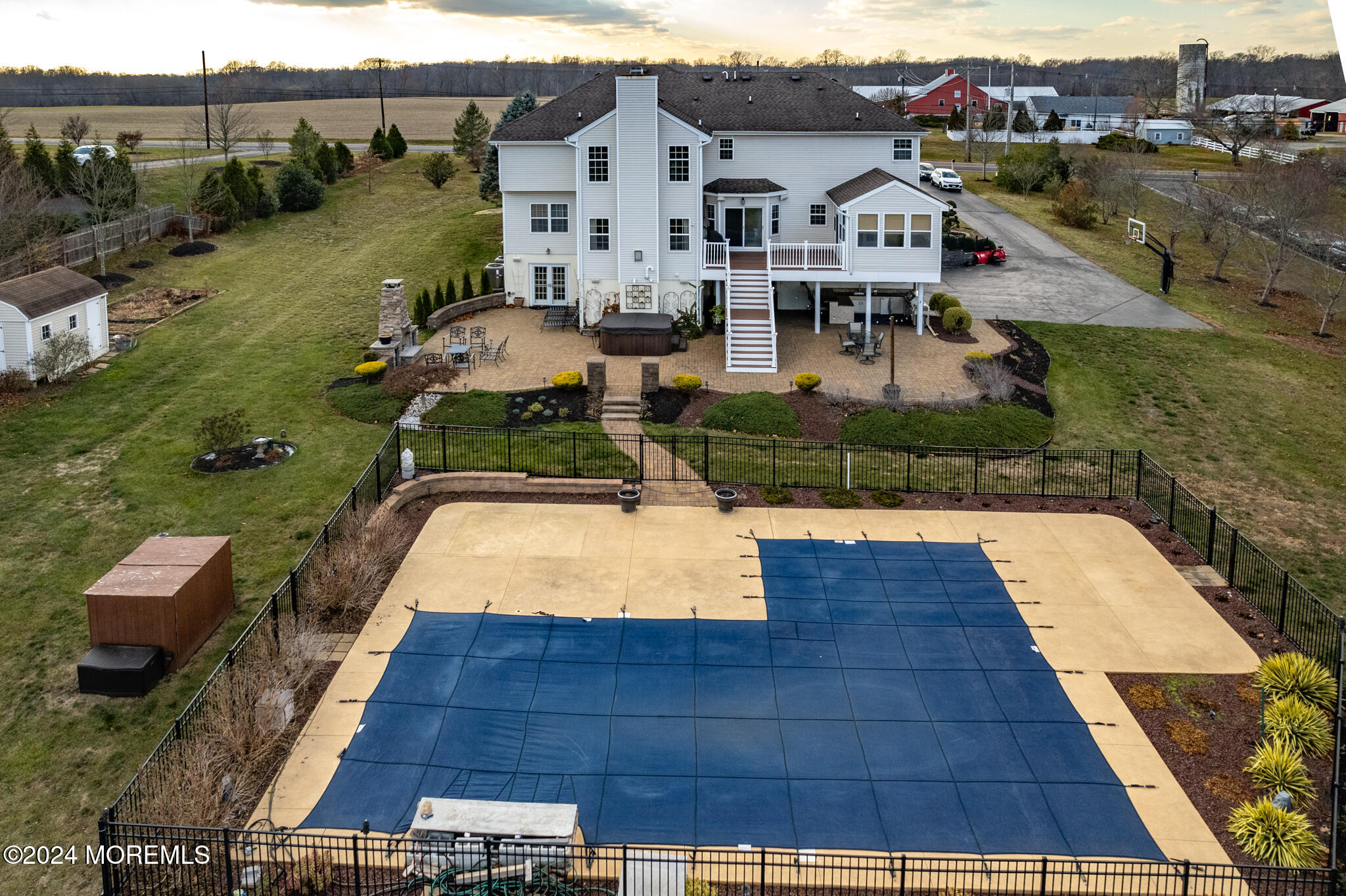 115 Holmes Mill Road Cream Ridge, NJ 08514 - Photo 47 of 49 a view of a house with a yard