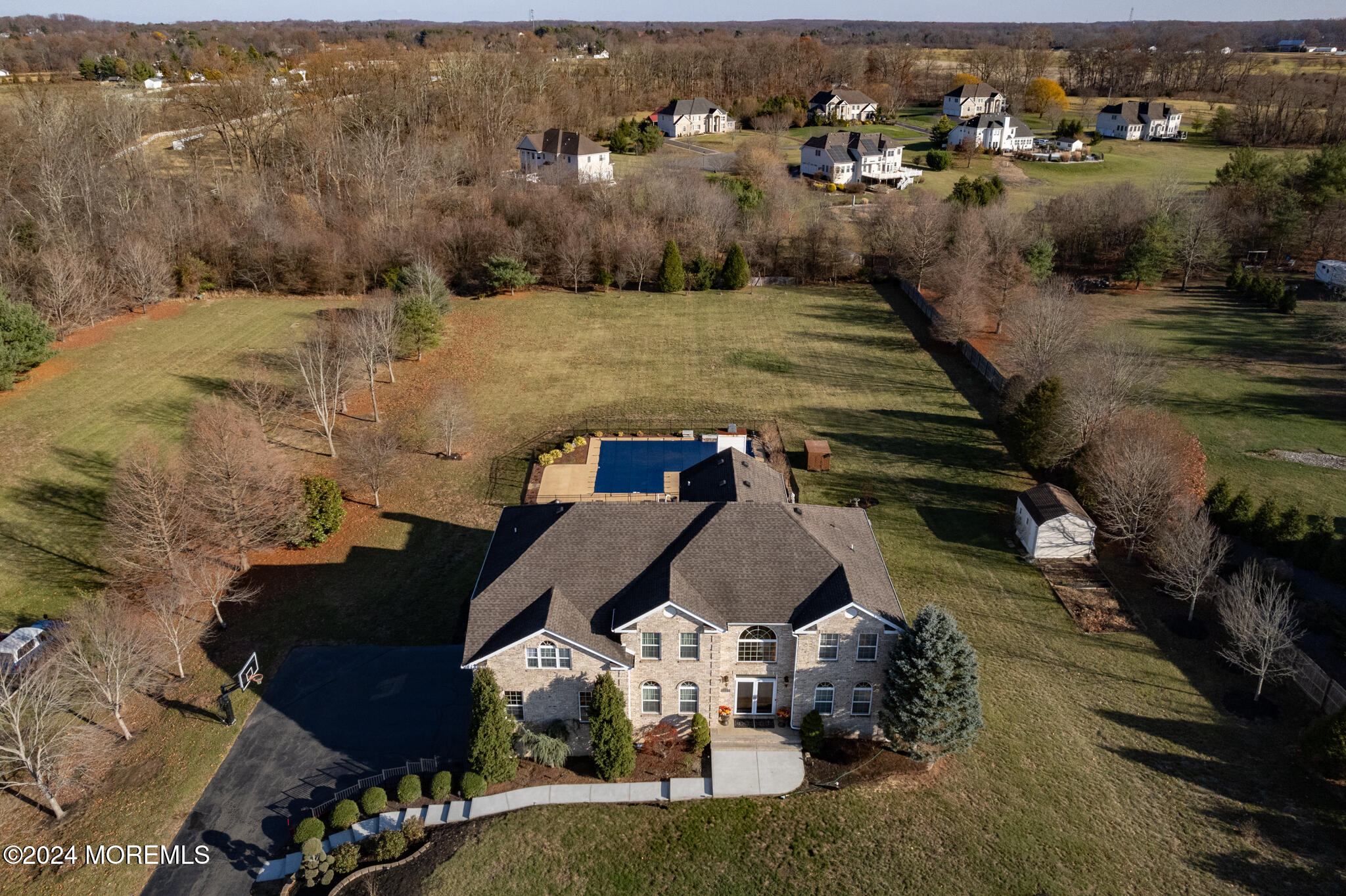 115 Holmes Mill Road Cream Ridge, NJ 08514 - Photo 48 of 49 a view of a houses with a lake
