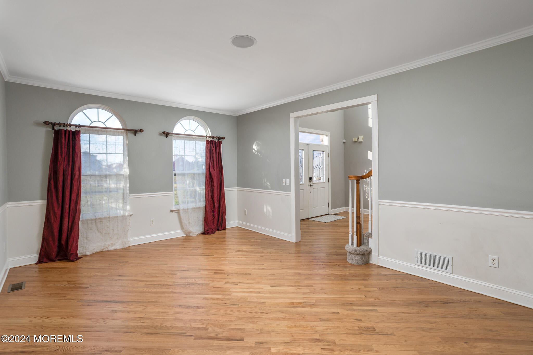 115 Holmes Mill Road Cream Ridge, NJ 08514 - Photo 6 of 49 wooden floor in an empty room with a window