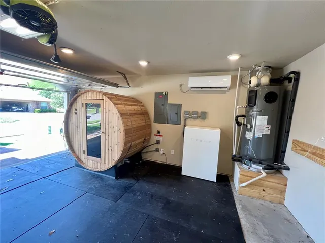 a utility room with a sink
