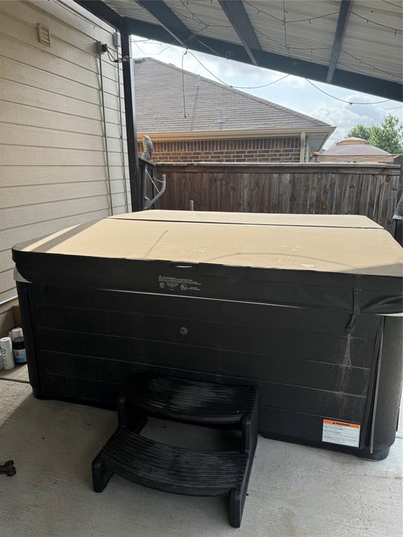 484 Harding Lane Lavon, TX 75166 - Photo 18 of 38 a view of balcony with a couch