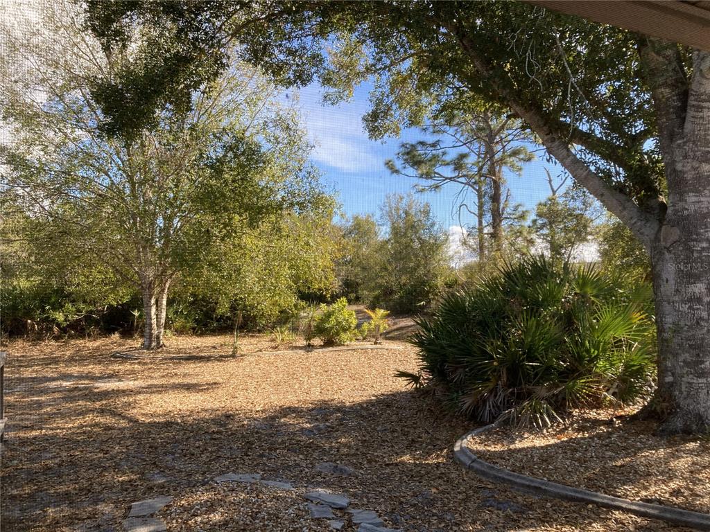 1088 Nomad Road Punta Gorda, FL 33983 - Photo 12 of 13 a view of a yard with a tree