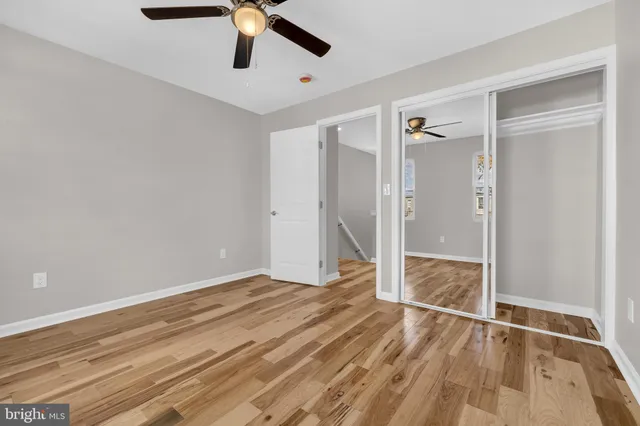 wooden floor in an empty room