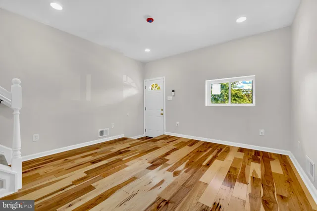 a view of wooden floor