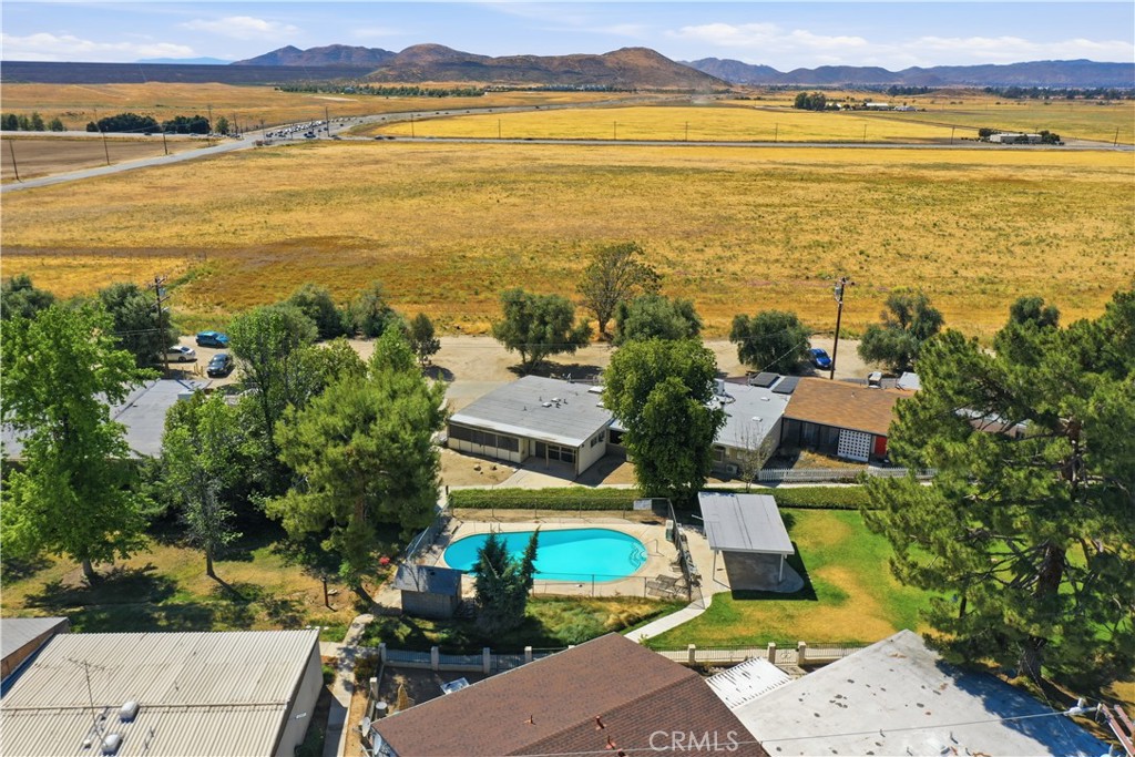 600 Gibbel Road Hemet, CA 92543 - Photo 27 of 28 Overhead of community pool and park area