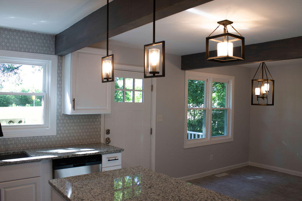 4438 Windsor Spring Road Hephzibah, GA 30815 - Photo 4 of 23 The dining area is right off the kitchen, offering plenty of natural light.