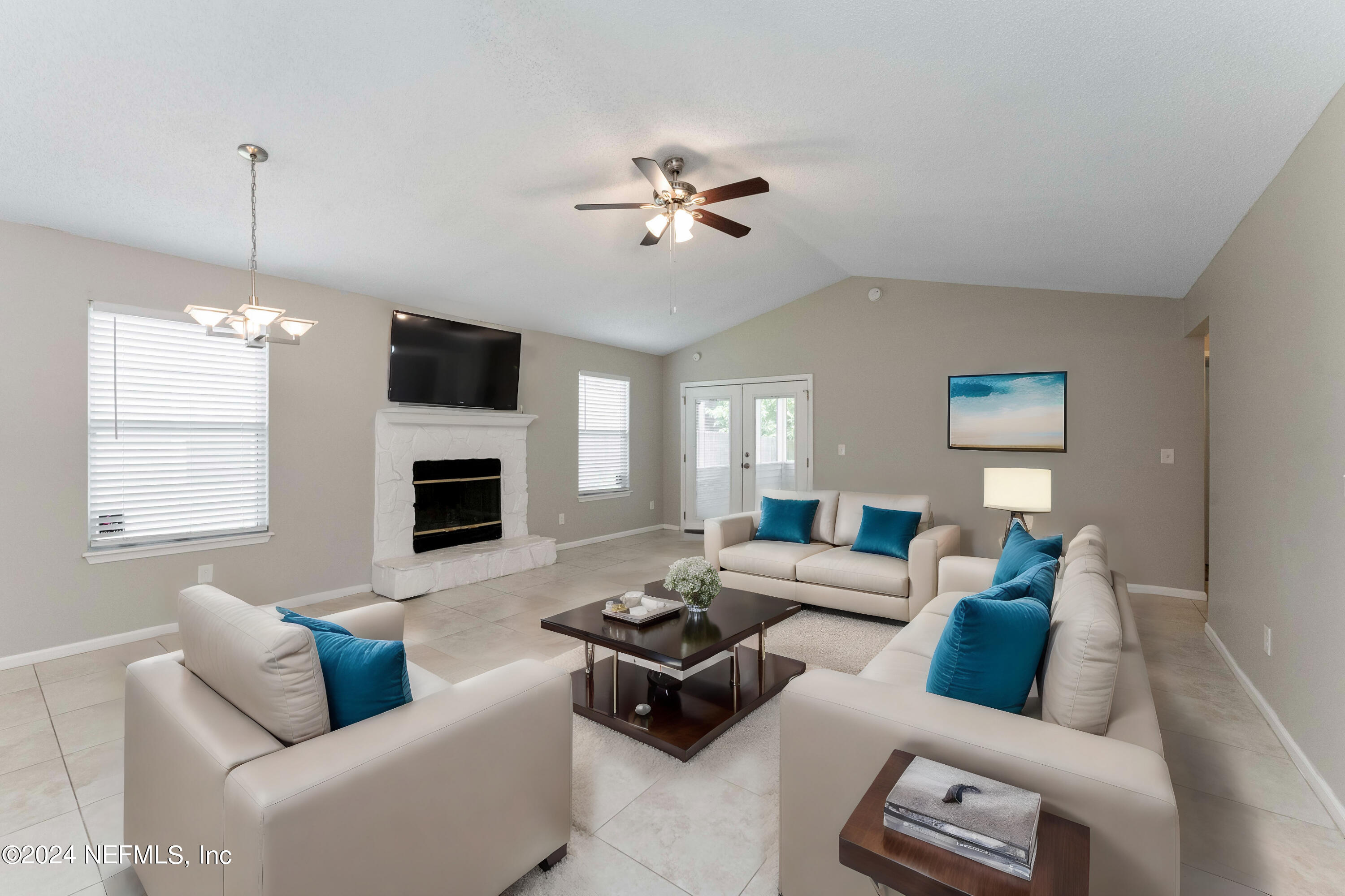 4504 Cobblefield Circle West Jacksonville, FL 32224 - Photo 4 of 22 4_Fireplace - Virtually Staged