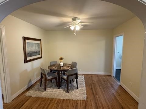 932 Walling Street Houston, TX 77009 - Photo 8 of 23 a view of a dining room with furniture and wooden floor