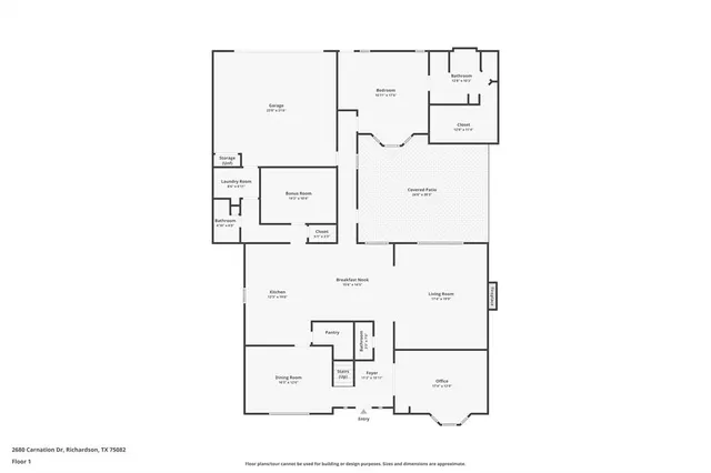 $649,990 | 2680 Carnation Drive, Richardson, TX 75082