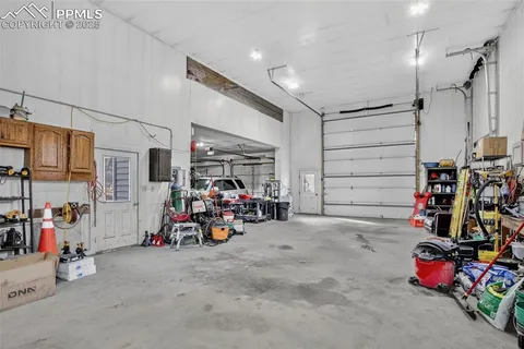 a view of parking garage