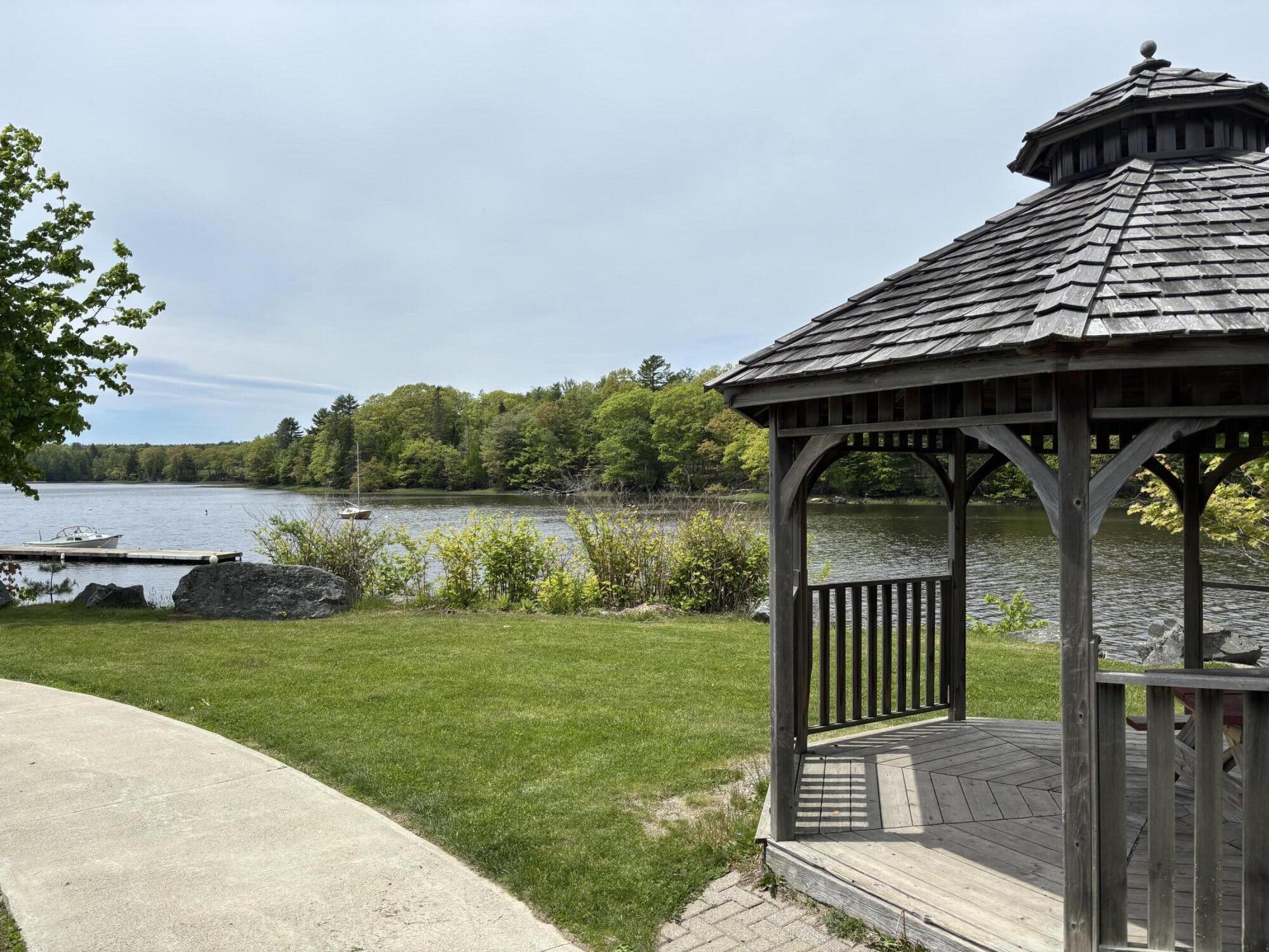 360 Water Street Ellsworth, ME 04605 - Photo 6 of 39 Ellsworth Harbor Park Gazebo across the