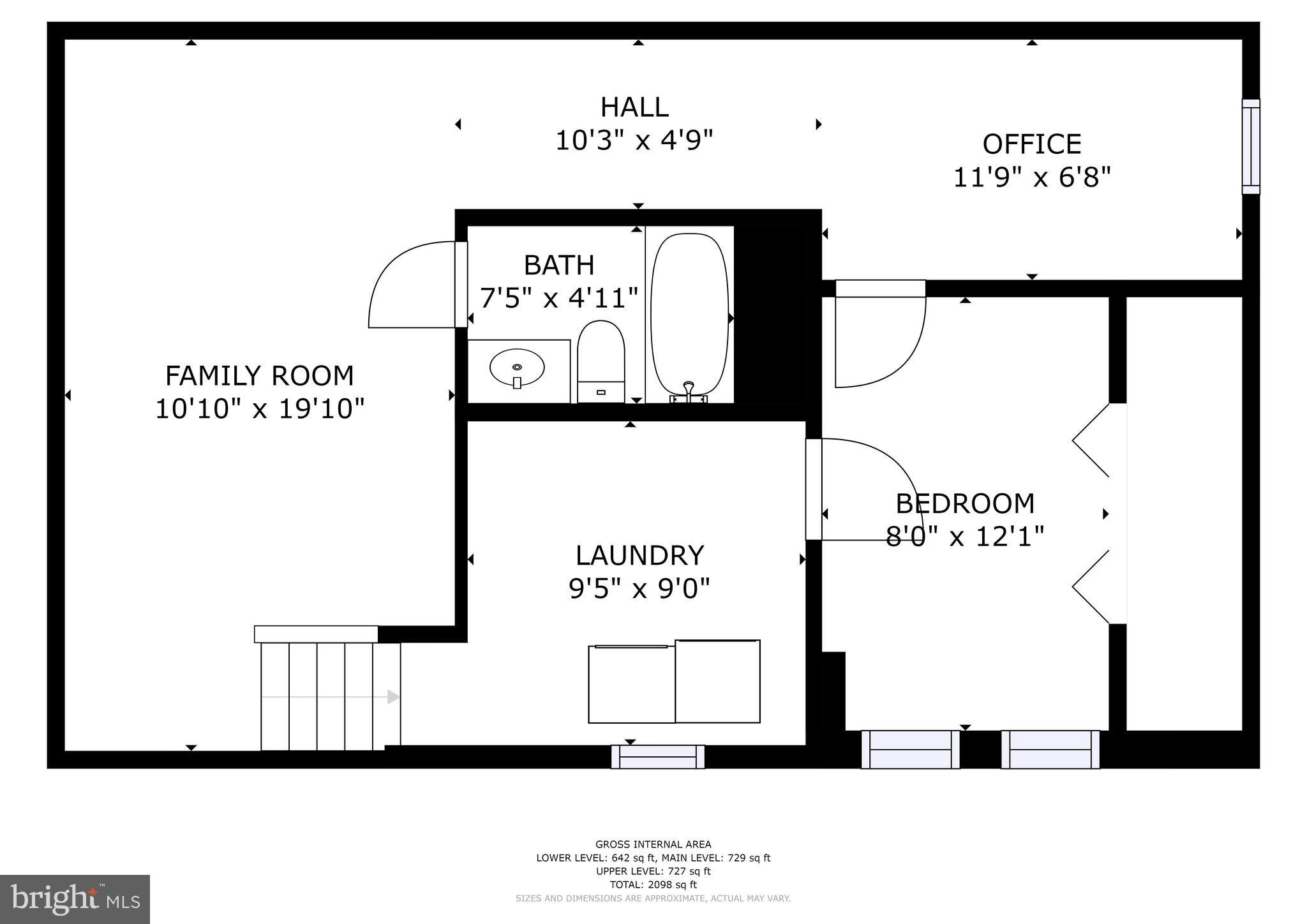 4823 Hawksbury Road Baltimore, MD 21208 - Photo 30 of 31 Lower Level