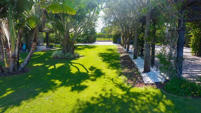 a view of an outdoor space and yard