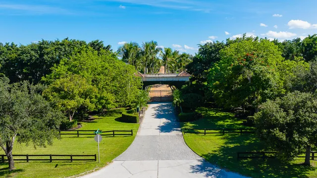 a view of a building with a swimming pool