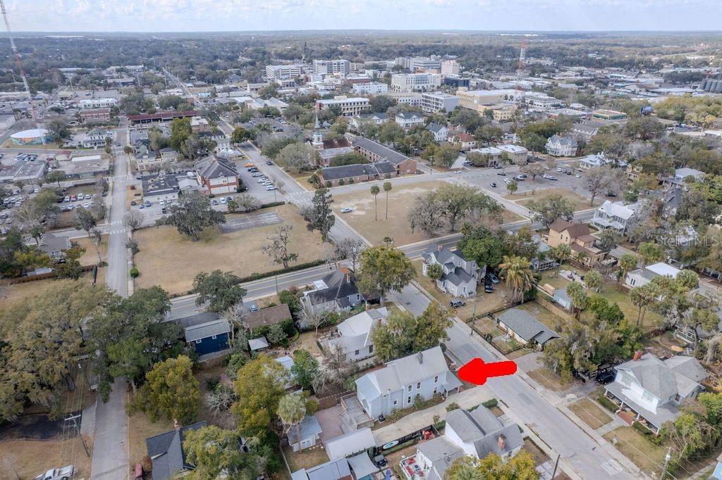 720 Southeast 3rd Street Ocala, FL 34471 - Photo 81 of 82 an aerial view of residential houses with outdoor space