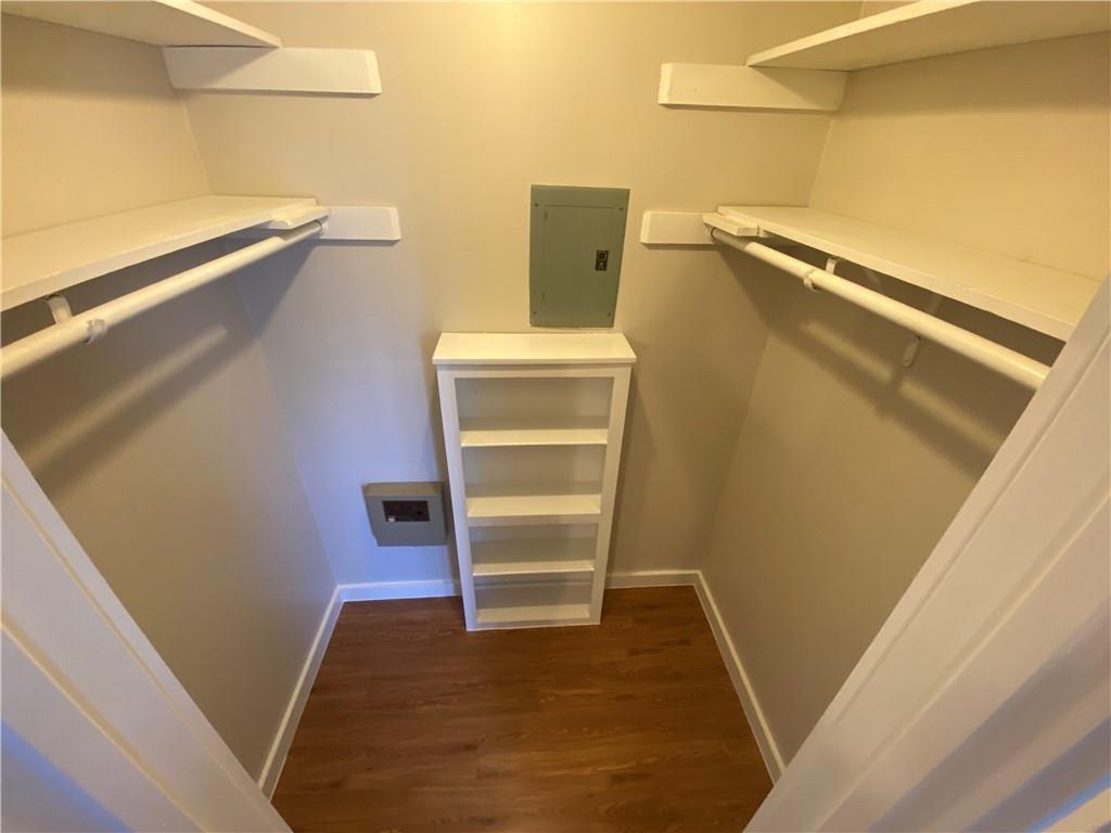 3506 Speedway, Unit 304 Austin, TX 78705 - Photo 6 of 7 a view of walk in closet with empty racks