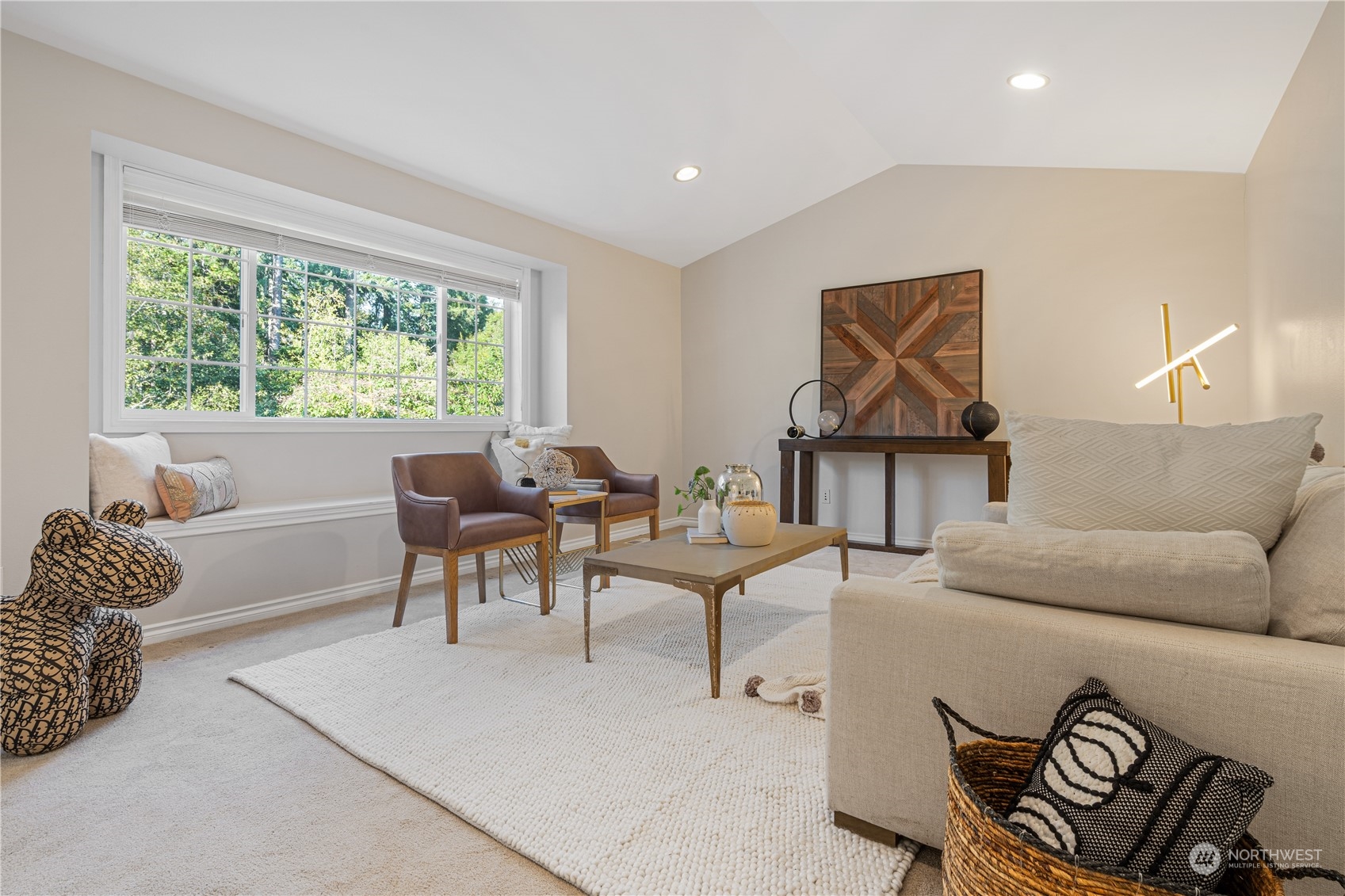 18529 33rd Avenue Southeast Bothell, WA 98012 - Photo 19 of 40 a living room with furniture and a large window